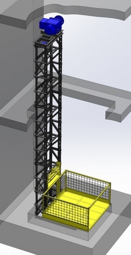 <span style="font-weight: bold;">Подъемники для магазина, торгового центра, складские подъемники</span>